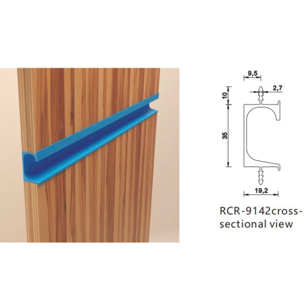 Living Room Furniture Hidden 297mm Aluminium Drawer Handles