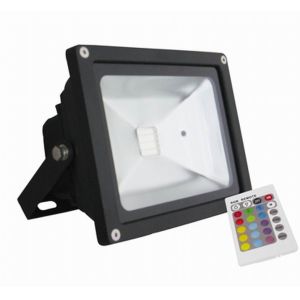 High Brightness Waterproof LED Flood Light 20Watt 80 Ra RGB 120Degree For