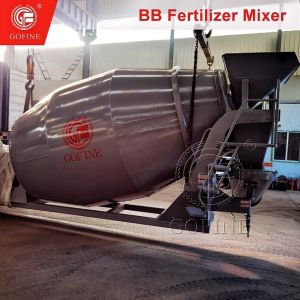 Multiple Material Fertilizer Batch Mixing Concrete Soil Mixer Fertilizer