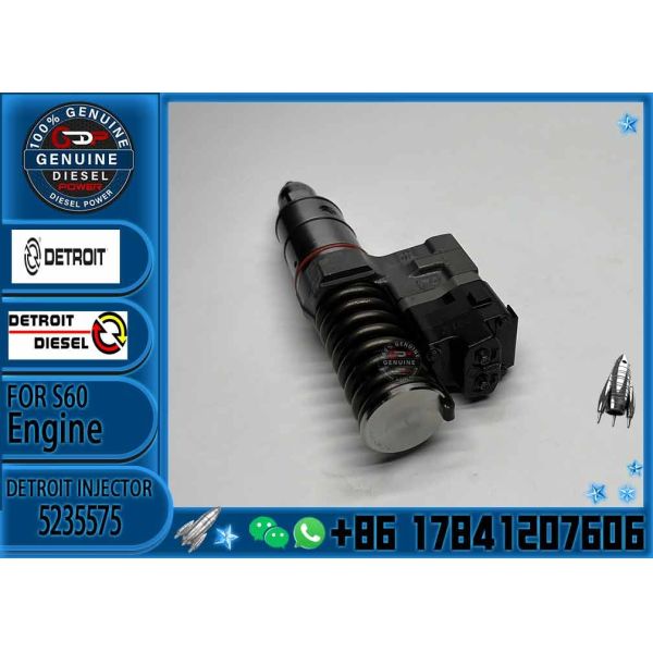 Common rail fuel injector 4991752 3861890 5234785 5235575 5237466 for Detroit Diesel series 60 11.1 and 12.7 L