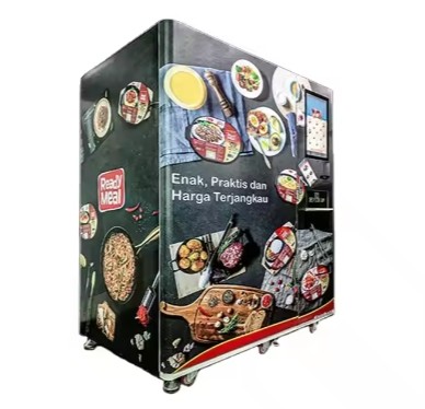 Vending Machine Hot Food Multi-Window Synchronization Operation And Distribution