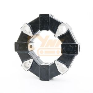 YNF Wholesale Size 12 12A 12AS Excavator Coupling Flexible Rubber Hydraulic Pump