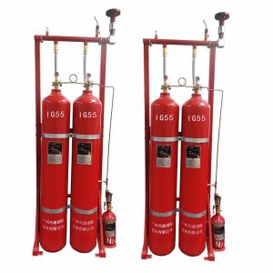 Actuation Automatic Or Manual Start Inert Gas Fire Suppression System High
