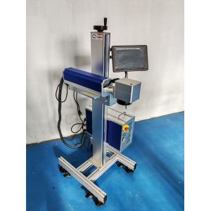 Fiber Laser Wire Marking Machine Laser Coding Machine For Production Line And