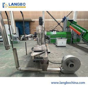 Recycle PP PE PVC Resin Pellet Graulator Granulating Extruder Making Machine