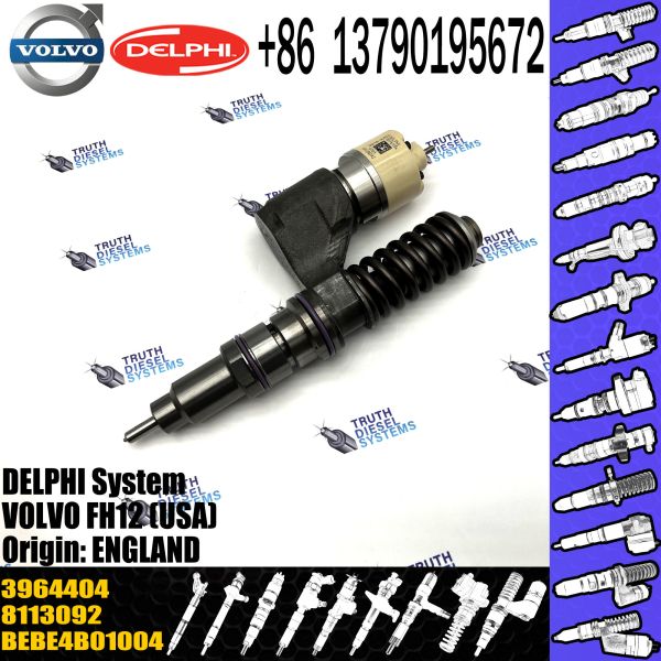 Quality common rail fuel injector 1677154 BEBE4B01001 3964404 for D12 3045 EURO SPEC with genuine quality wholesale