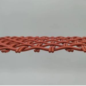 Orange 5mm Architectural Stainless Steel Wire Mesh Width 0.6m-2.4m