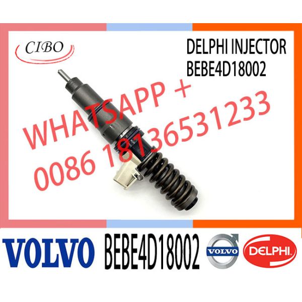 4 pin Diesel Fuel Injector 3801369 Common Rail Injector BEBE4D18002 For VOL