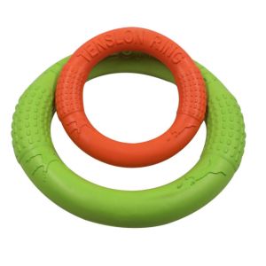 Interactive Treat Dispensing Dog Discs For Training Floating Dog Ring Toys For