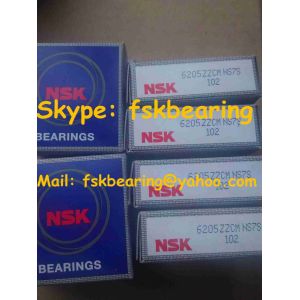 Dust Proof Metal Shield Bearings Single Row 6205ZZ / 6206ZZ / 6207ZZ