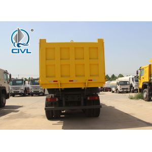 EuroII 30T 6x4 Dump Truck With Middle Lifting And Q235 Steel Material 371HP