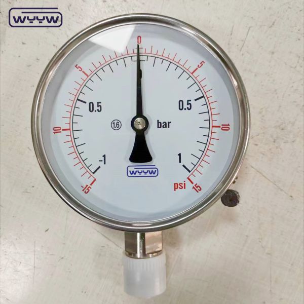 OEM Gas Pressure Test Gauge Customized Support for Industrial Pressure