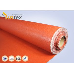 China High Temperature Resistant Thermal Insulation Refractory silicone coated fiberglass fabric on sale