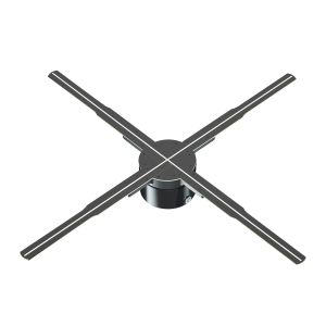 1.692MM Pixel Pitch 3D Holographic LED Fan Display Software for Outdoor