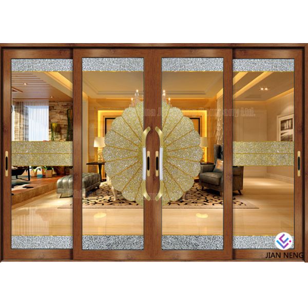 Quality Security Aluminum Window And Door With Double Tempered Glass 4mm wholesale