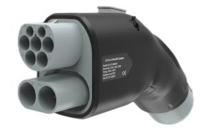 DC 200A Evse Charging Convertor CCS2 To Chademo Adapter With High Compatibility