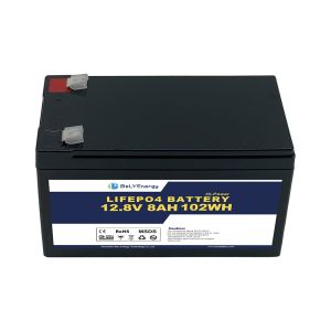 Portable 12V 8AH LiFePo4 Battery For Consumer Electronics RV Communication