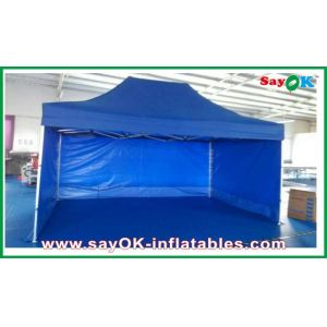 Outdoor Canopy Tent Aluminum / Iron Frames Gazebo Replacement Canopy 3 X 4.5m