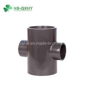 Cheap Glue Connection Reducer Cross Tee with Pn16 DIN Standard Complete Size and Samples for sale