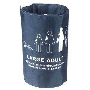 Adult NIBP Cuff Long Large Single Tube NIBP Cuff 33-47cm Nylon Cuff Reusable