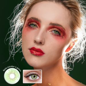 Corrective Natural Coloured Prescription Lenses Emerald Green