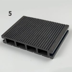 Commercial Plastic Wood Effect Decking Fireproof WPC Wood Polymer Composite