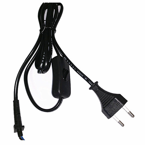 Quality UC Brazilian Power Cord 6A 250V Waterproof Black Color Extension Cords wholesale