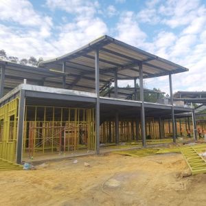 Metal Building Steel Structure Contractor , Prefabricated Structural Framing