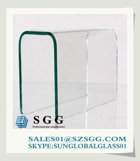 Quality bent glass coffee table wholesale