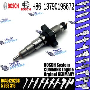 Cheap Diesel Fuel Injector Common Rail Injector Assembly 0445120032 0445120103 0445120114 0445120208 0445120238 for Dodge 6BT5 for sale