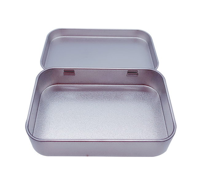 Rectangular Gift Tin Cans USB Packaging Metal Tinplate Box