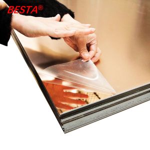 Customization Silver Extruded Acrylic Sheet Excellent Resistance To Weather