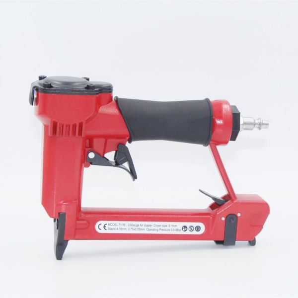 Quality Hand Press Screwdriver Startup Mode Air Stapler 7116 for Durable 22 Gauge Fine Crown wholesale