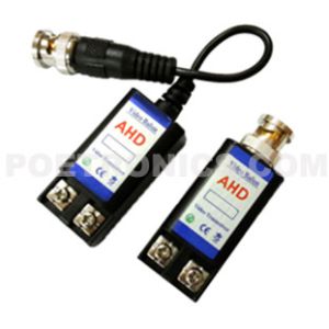 Cheap PVB-NM07 (400-600m) Pure Copper BNC Male to Screw Terminal Passive Video Transceiver Balun for sale