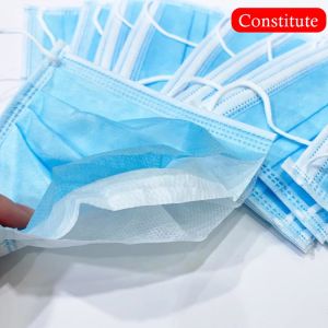 Disposable 3 Layer Anti Saliva Face Mask Making Machine