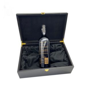 Eco Friendly Personalized Wooden Wine Box With Logo FSC Certificated