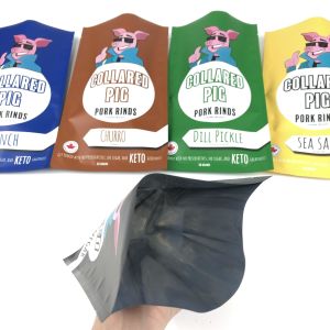 Customized Plastic Pouches Packaging with Heat Seal for Easy Sealing