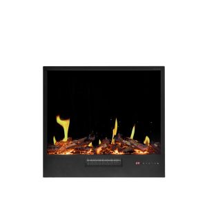 660mm Flush Mount Electric Fireplace Home Button Remote Control