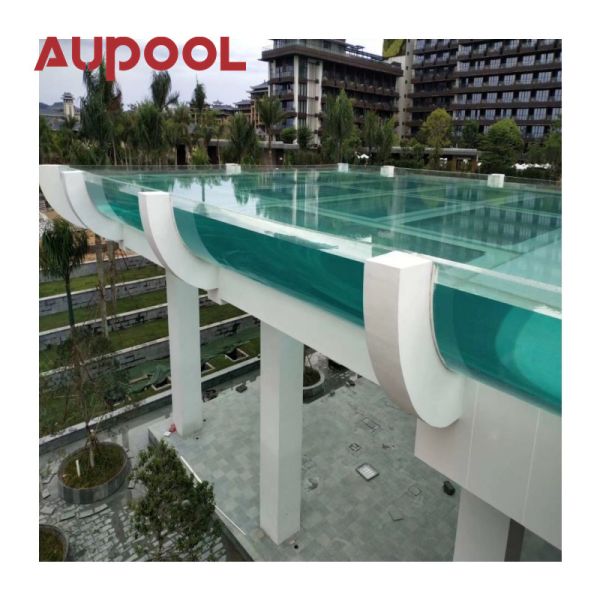 Quality Clear Acrylic Glass Remote Swimming Pool Cover for Intermountain Over Ground Pools wholesale