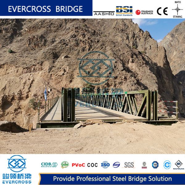 Quality OEM Temporary Modular Bridge Structural Steel Bridge Interchangeable wholesale