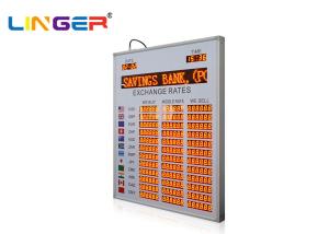 Cheap Professional Foreign Currency Exchange Rate Display Board Of 7 Segment For Bank for sale