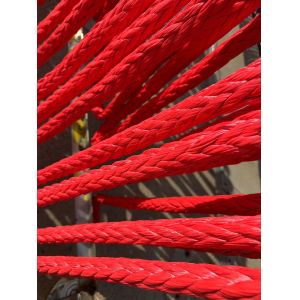 High Tensile 12 Strands Braided Uhmwpe Ship Mooring Rope Winch Towing Rope