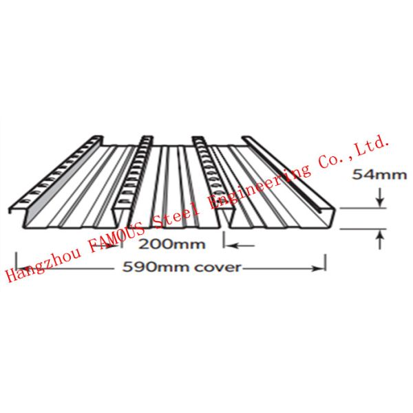 Comflor Series Bondek Equiv Galvanized Steel Structural Decking Design Construction