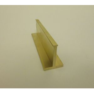 Custom Metal Brass Extruding T Window Sections Copper Tee Profiles