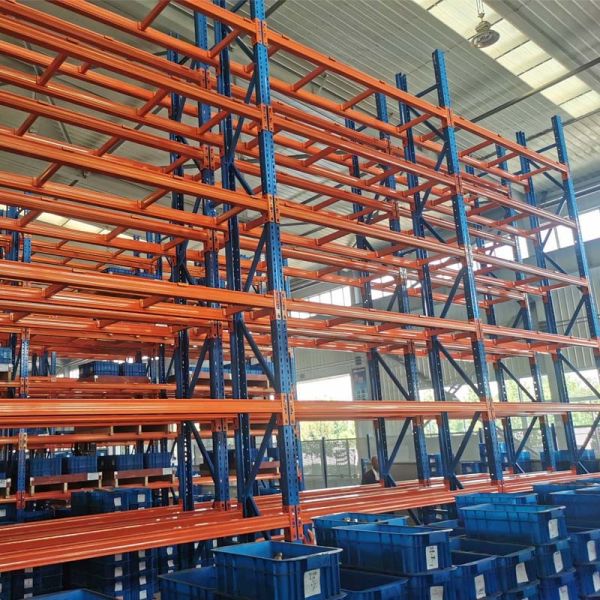 Industrial Warehouse Storage Pallet Shelving Orange/Blue/Grey/Green/Customized