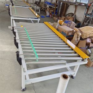 Customized Frame Width Modular Roller Conveyor Line for Mixed-Model Production