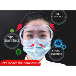 New product industry PC eye protective safety glasses safety splash goggles