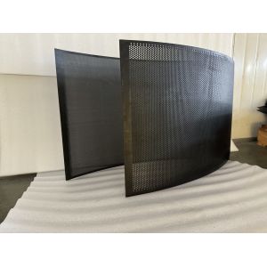 Industrial Crushing Screens With And One Time Rolling By CNC Control Punching