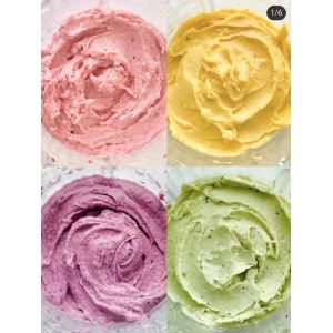 Commercial Fried Ice Cream Roll Maker Machine Double Pans