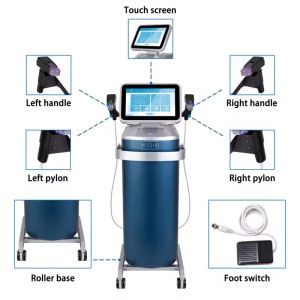 300W Skin Care Machine Standing Fractional RF Microneedle Machine 4MHz